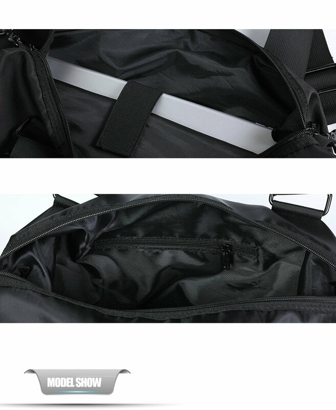 2020 bolsas de náilon masculino sacos de viagem de grande capacidade saco de bagagem masculina de curta distância leve casual ombro mensageiro tote