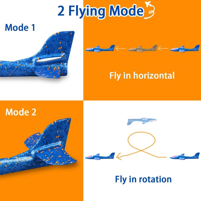 50センチメートルビッグ泡飛行機飛行グライダー玩具手スロー飛行機屋外ゲーム航空機モデルのおもちゃ子供男の子ギフト