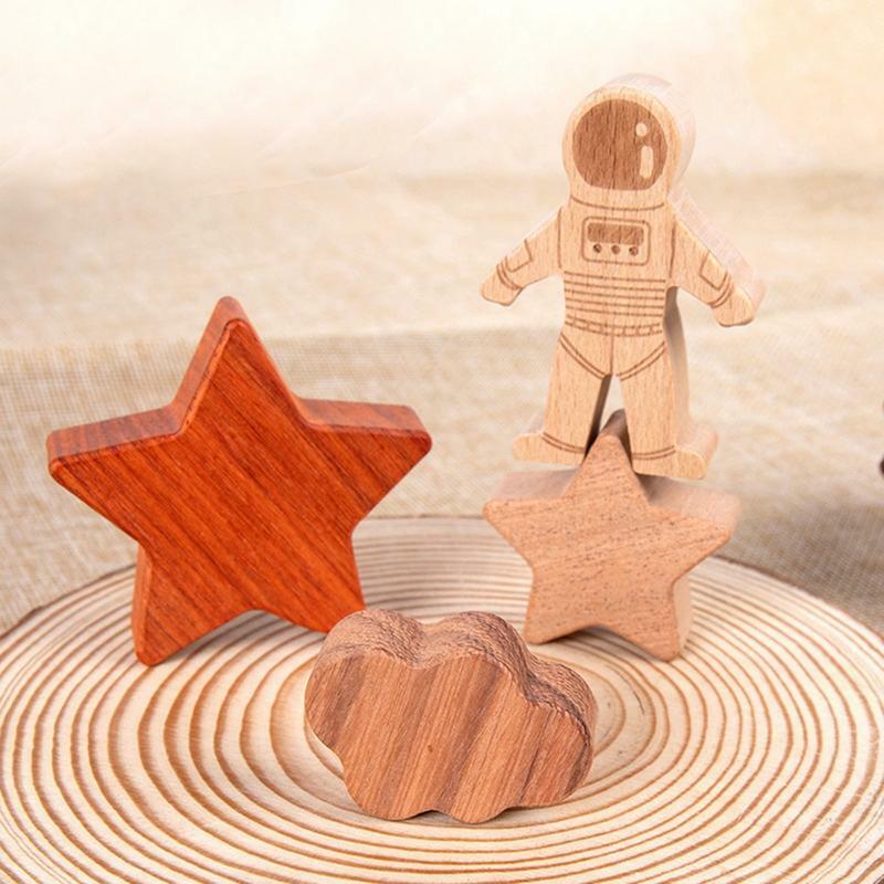 الإبداعية خشبية التراص كتل اللعب ، لعبة تفاعلية للأطفال ، كتل بناء متوازنة ، الأطفال مونتيسوري ألعاب تعليمية