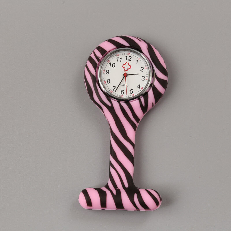 سيليكون ساعة جيب للرجال والنساء ، ممرضة ساعة ، ساعة مطبوعة ، معلقة فوب ، الهدايا ، الجملة ، جديد ، 10 قطعة مجموعة