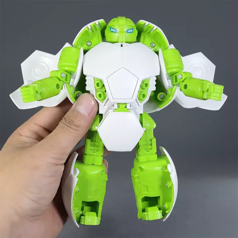 Transforming Robot King Kong Soccer Transforms Into Basketball Warrior Children'S Cartoon Puzzle Rugby Warrior Model Toy