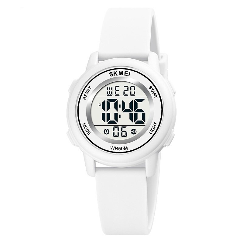 Reloj deportivo de moda para niños y niñas, relojes de pulsera digitales con luz LED colorida, alarma impermeable