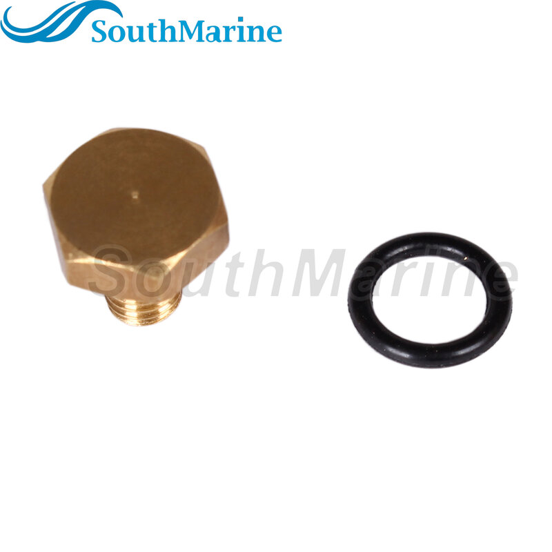 Boat Engine 345-03292-0 345032920 345032920M Drain Screw with Seal for Tohatsu Nissan 25HP 30HP 60HP 70HP 80HP 90HP 115HP 140HP
