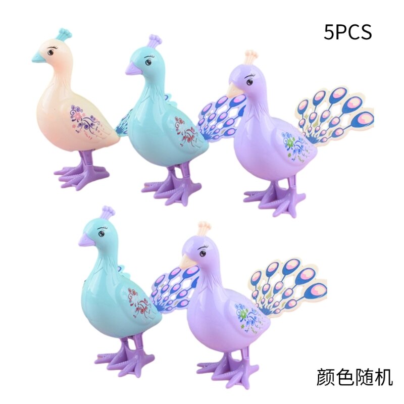 Wind Up Toy Crafts Bird Shaped Clockwork Toy Birthday Holiday Goodie Bags Dropship