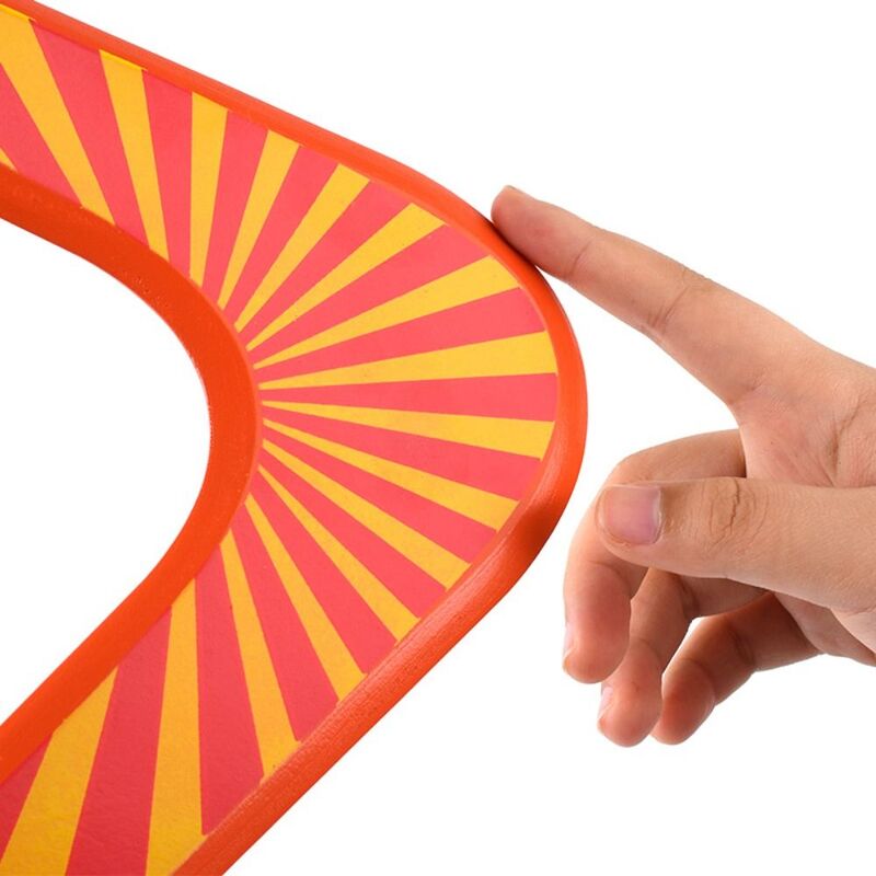 Mainan interaktif bumerang, mainan pendidikan dini bumerang bentuk V kanguru bumerang terbang bumerang