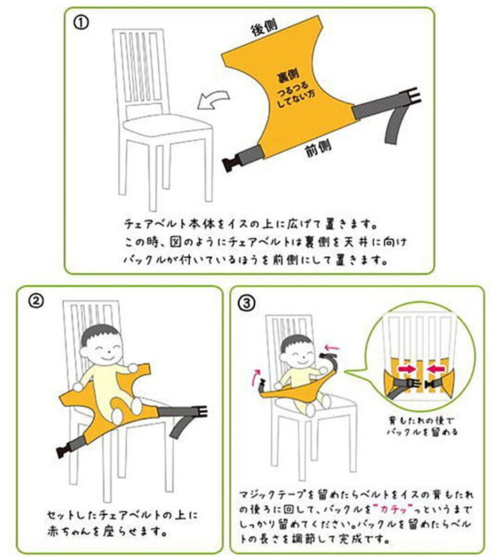 Sangle ergonomique en fibre de fer pour chaise de bébé, ceinture de sécurité pour bébé Electrolux, sangle de siège enfant pour bébé, 0-3 ans
