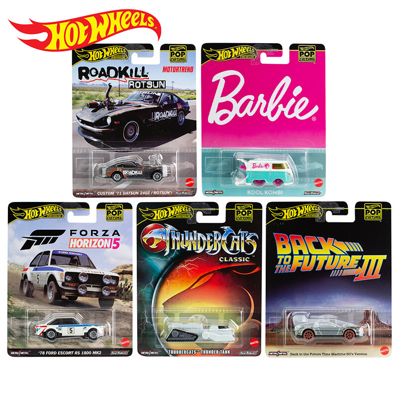 Mattel-Hot Wheels Pop cultura HXD63 carro modelo, GTR coleção, Diecast 1:64, GTR 34, brinquedo do metal, original