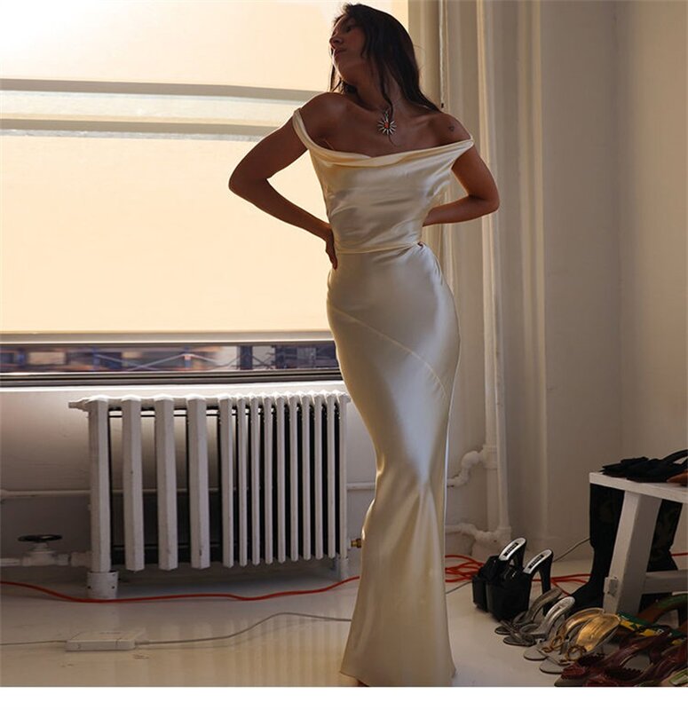 Элегантное Вечернее Платье-русалка, дизайнерское блестящее платье из блестящей текстурированной ткани для выпускного вечера и вечеринки, блестящее сексуальное высококачественное платье для невесты