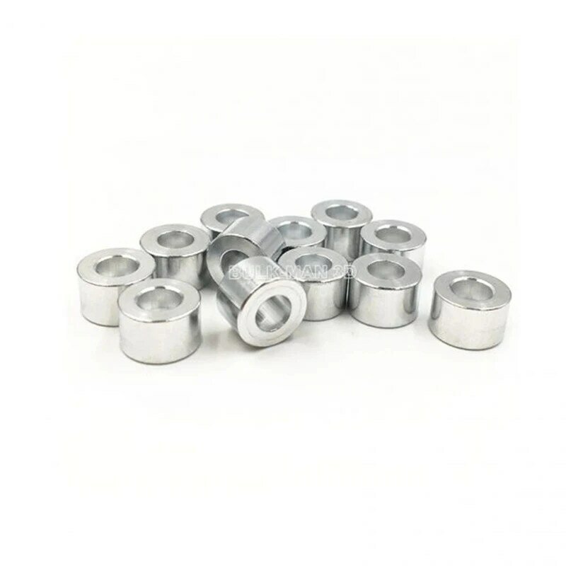 1-200pcs/Lot High Precision M5 Round Aluminum Spacer Different Length For Choice