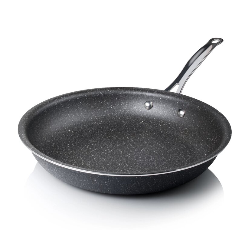 12" Non-Stick Frying Pan, Black