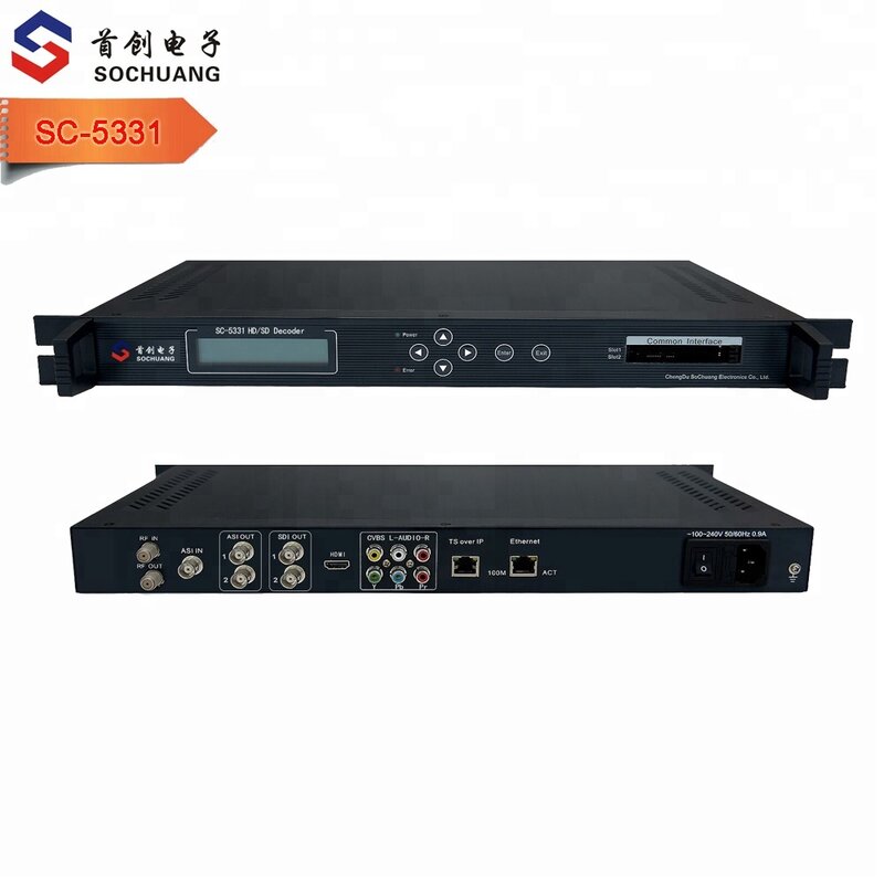 SC-5331 satellite radio receiver wireless video transmitter and receiver decoder for encrypted channels