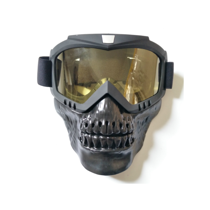 Neuzugang die beliebteste abnehmbare modulare Masken brille und Mund filter für Motorrad helm Moto Casque Kapazität