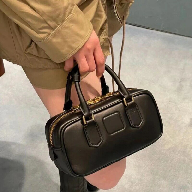 Luxusmarke Damen Tasche Handtaschen für Frauen y2k neue Boston Bowling Reiß verschluss große Kapazität kosmetische Knödel Box Shopping Clutche