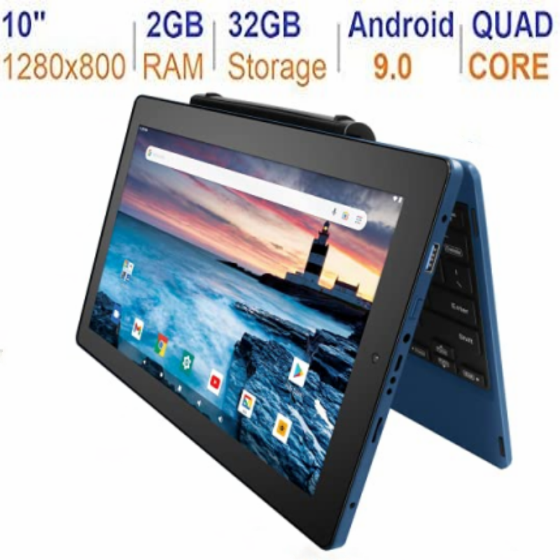 Vendite calde Tablet Android 10.1 da 9.0 pollici RCT6 RAM 2GB DDR3 + 32GB MT8167 Quad Core 1280*800 schermo IPS Quad Core WIFI doppia fotocamera