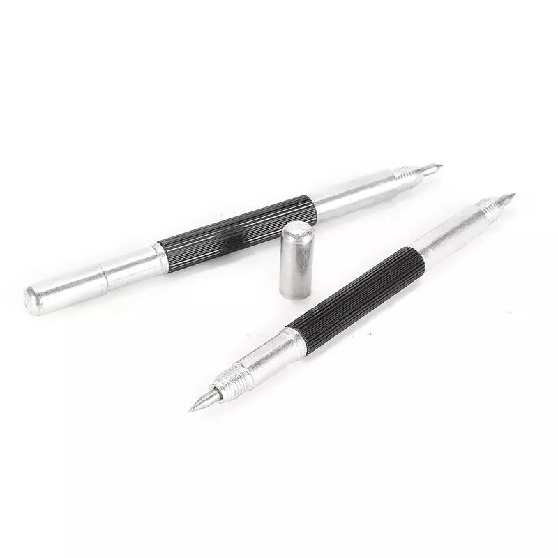 Практичная ручка для нарисования, набор инструментов, набор наконечников из карбида вольфрама, 2 предмета, двухсторонняя ручка для надписи, маркировочная ручка