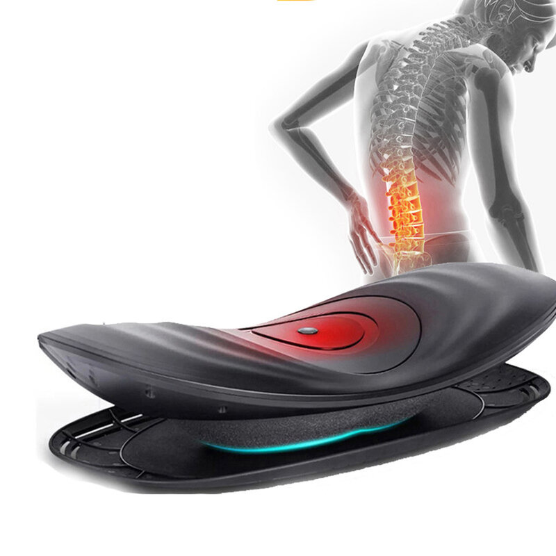 Rückens tütze Lenden traktion Schmerz linderung elektrisches Taillen vibrations massage gerät mit Wärme