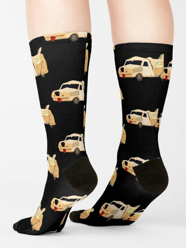 Homens e mulheres T-ShirtDumb and Dumber Car Socks, Golf Socks, Luxo, Engraçado
