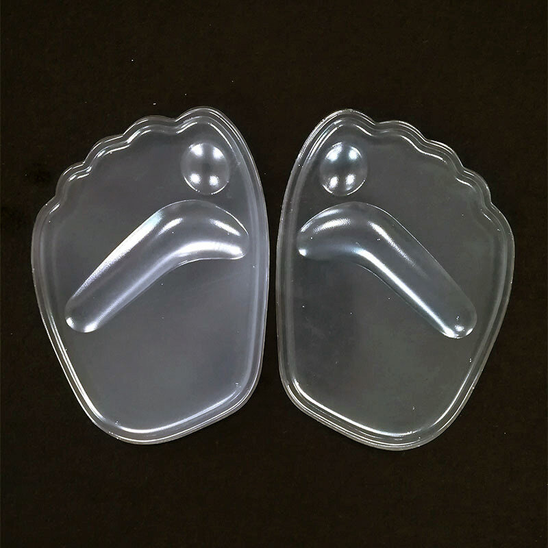 Podkładki silikonowe do butów damskich wkładki antypoślizgowe samoprzylepne obcas wkładki żelowe do obuwia na obcasie do butów podnóżek antypoślizgowe
