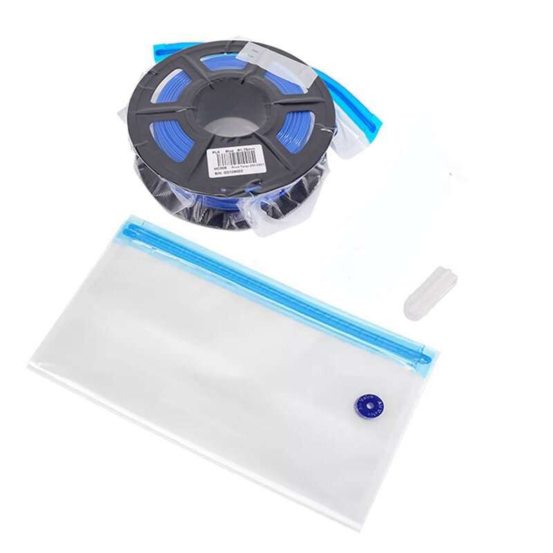 1PC Vacuum Storage Bag For 3D Printer Filament PLA PETG TPU ABS ASA Dryer Sealing Bag Humidity Resistant, 3D Material Accessorie