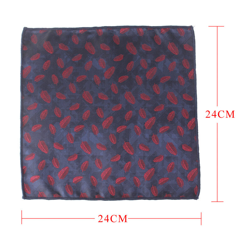 New Striped Pocket Square For Men Women Suits Chest Towel Hanky Wedding Hankies Men's Handkerchief Floral Pocket Towel For Gifts