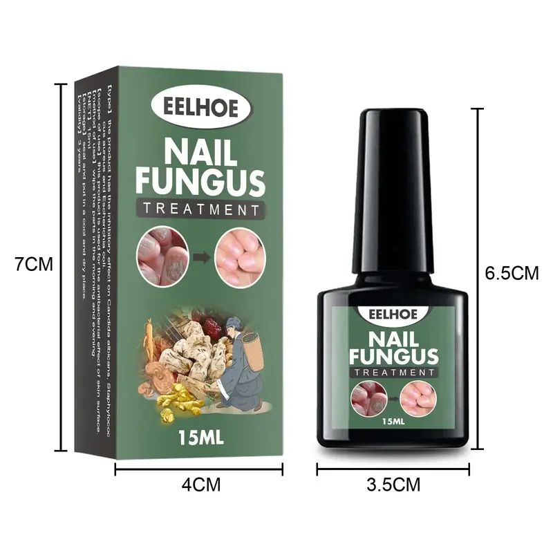 Nail Fungal Treatment Essence Oil Foot Toe Nail Fungus Removal Serum 7 Days Repair Onychomycosi Anti Infection Gel Care Products