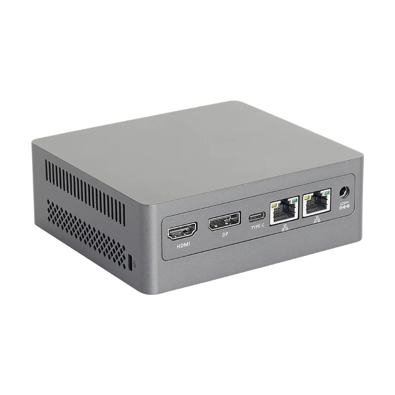BEBEPC Dual LAN Home Mini PC con supporto Inter N100/N5095 DDR5 Win10 Linux WiFi6 Bluetooth4.2 Pfense Firewall Computer da ufficio