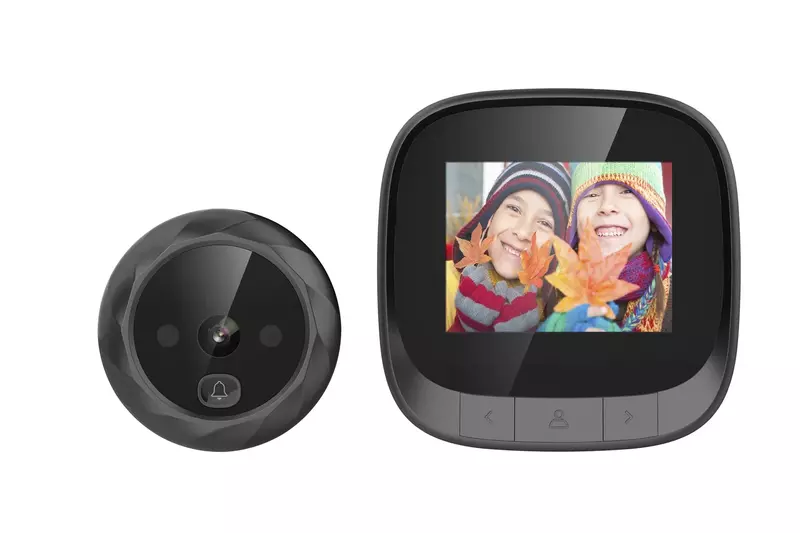 Sonnette intelligente infrarouge DD3 TFT LCD, caméra de sécurité, judas, judas, vidéo, maison, 2.4 pouces