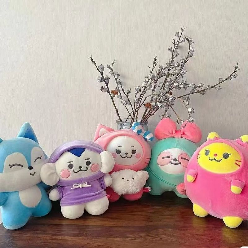 ITZYs-muñeco de peluche WDZY de 10cm/25cm, Kawaii, coreano, KPOP, juguete de peluche, mochila, colgante, Yuna, Lia, Yeji, RyuJin, ChaerYeong