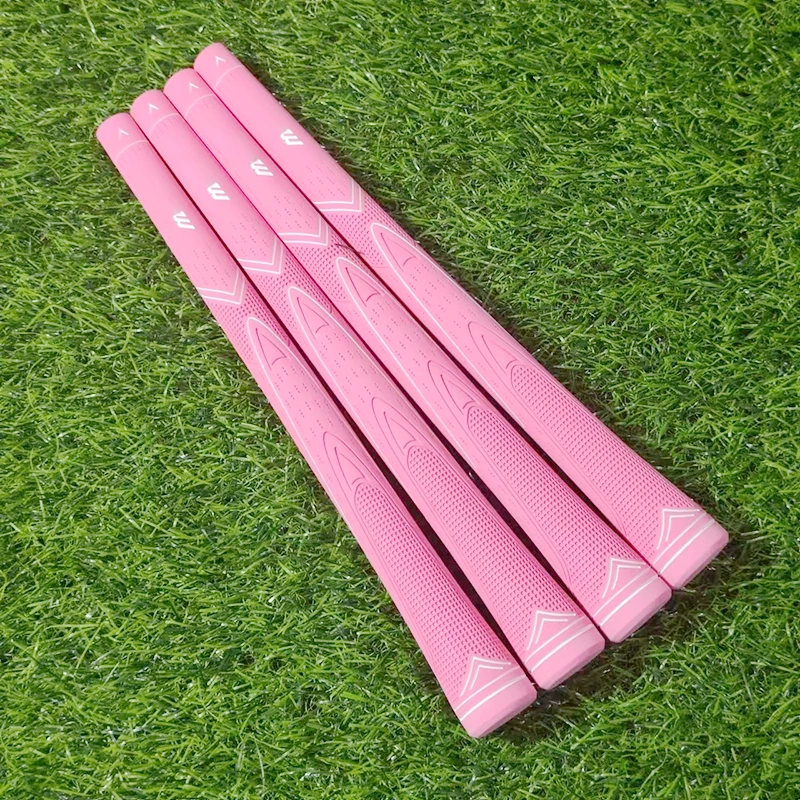 Женские Грипсы для гольф-клуба из натурального каучука, мягкие Нескользящие дамские утюжки для гольфа и деревянные универсальные ручки, высокое качество, 58R