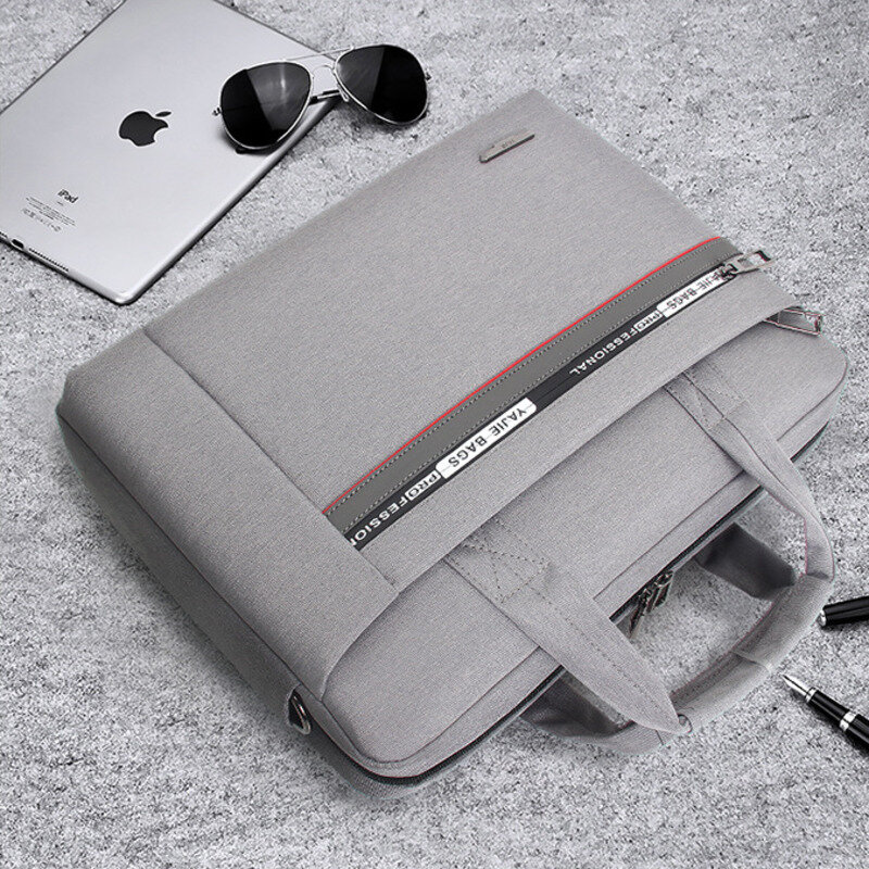 OYIXINGER-maletín de tela Oxford para hombre, bolso de hombro de gran capacidad para ordenador de negocios de 15 pulgadas, bolso de viaje a la moda, novedad de 2024