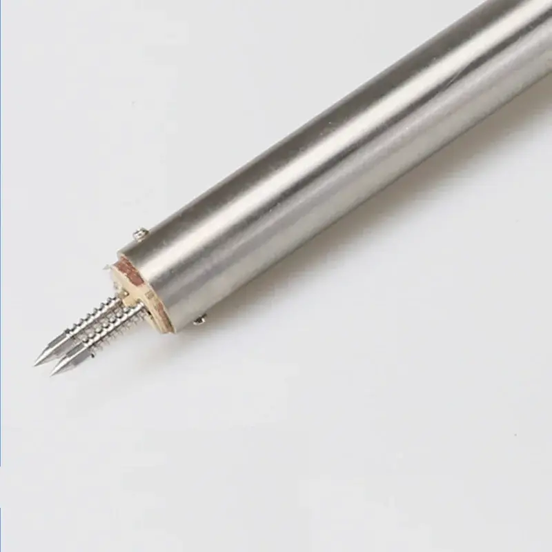 Termocoppia di superficie a doppio pin WRNM-020, sensore di temperatura resistente alle alte temperature ad alta precisione 0 ~ 600 ℃