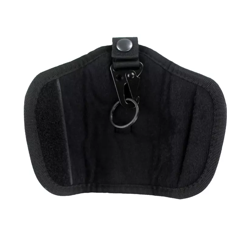 Tactical Folding Car Keychain Pouch, Cinto de serviço militar, Suporte de chaves silenciosas, Caça Foldable Key Bag, Molle Outdoor Coin Bags