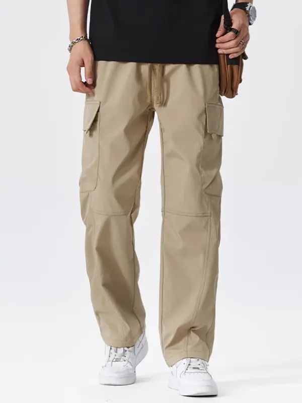 Szybkoschnące spodnie robocze dla kobiet letnie cienkie spodnie do wspinaczki górskiej w stylu amerykańskim, małe wzornictwo z szerokimi nogawkami spadochroniarza