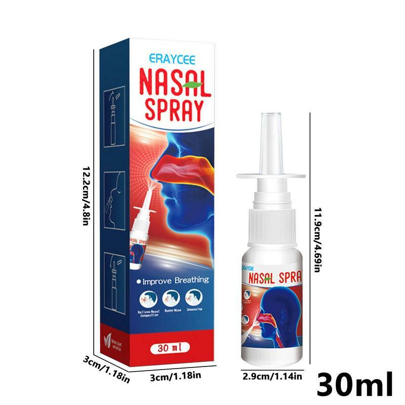 Spray nasale a base di erbe da 30ml Spray nasale naturale per ridurre il russare Spray nasale per la pulizia del naso respirare bene e dormire comodi