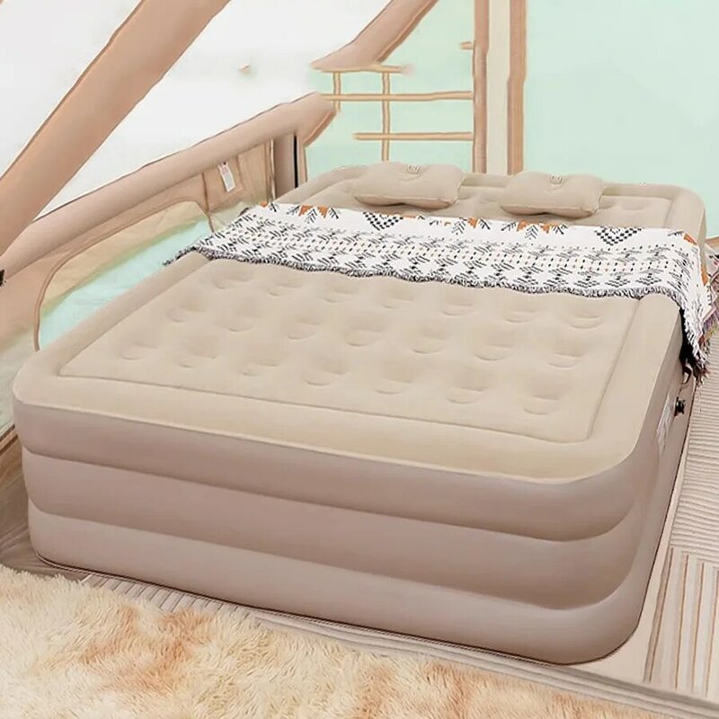 Canapé-lit gonflable pliable pour couple, sac paresseux, camping de plage, adultes, extérieur, nature, chambre romantique, lits Sillon Cama
