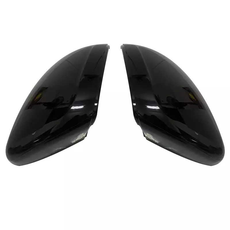 2Pcs For Peugeot 208 / 2008 2012-2018 Side Door Rearview Mirror Cover Trims Car Accessories Left + Right Side Replacement Style