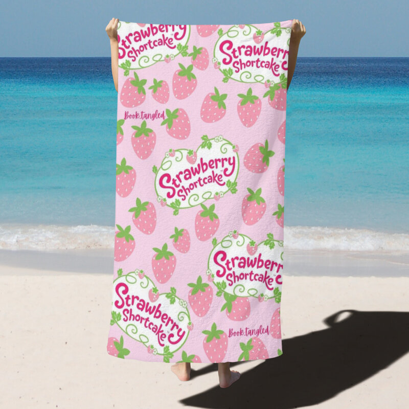Serviette de plage Harvey Shortcake, couvertures de bain, serviettes de sortie, été