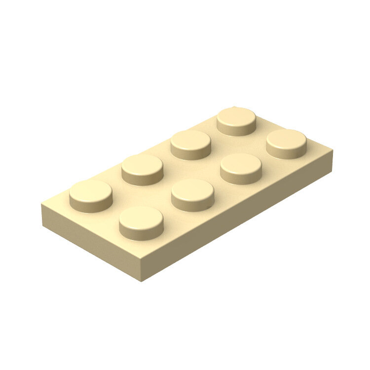 MOC 3020 – assembler des particules, des composants d'accessoires, 2x4, planche normale, 20 pièces, blocs de construction colorés, jouet éducatif, ville