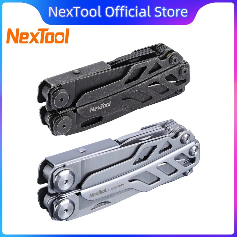Nextool ensemble d'outils multifonctions couteau d'extérieur pour ciseaux de survie coupe-fil pinces pliantes multi-outils