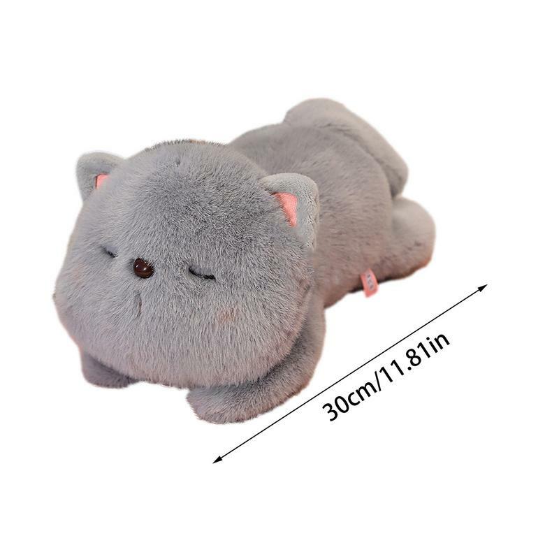 Stuffed Kitten Cat Stuffed Animals For Kids With Delicate Touch Elastic Kitten Cat Toys For Girls Realistic Cat Stuffed Animal