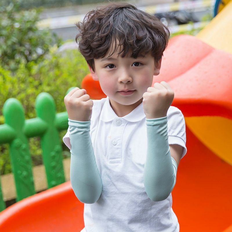 Детский рукав для льда Солнцезащитный с длинным рукавом детский летний рукав для льда Защита от УФ-лучей детский рукав для улицы Защита от солнца