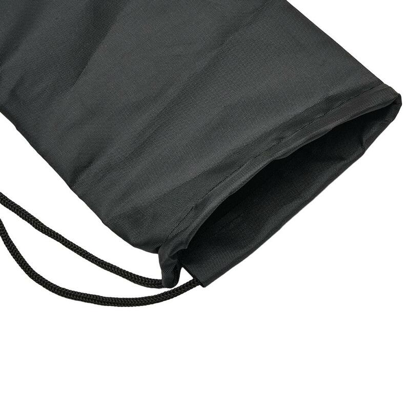 Wytrzymała torba na statyw Torebka 210D Tkanina poliestrowa 43-113cm Czarna składana torba ze sznurkiem Lekki stojak Parasol