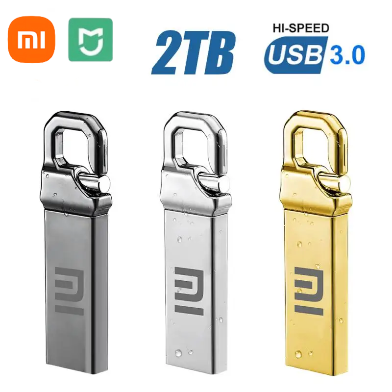 MIJIA-Memoria USB 3,0 de alta velocidad, Pendrive metálico de 2tb, 1tb, 3,0, 512gb