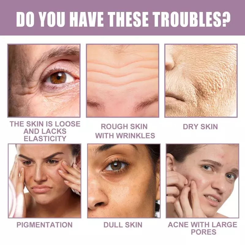 Retinol Essence Facial Firming Fade Fine Lines Nasolabial Wrinkles remove Moisturizing brighten Skin Anti Aging whitening Serum