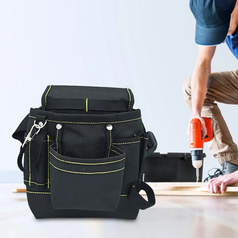 المحمولة ارتداء مقاومة كهربائي الخصر أداة حقيبة ، جيب سميكة ، وتستخدم على نطاق واسع ، أكسفورد القماش ، عامل في المنزل