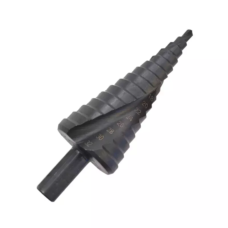 Ступенчатое кобальтовое сверло, 4-12/20/32 мм, из быстрорежущей стали, для дерева и металла