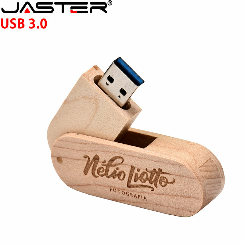 USB 3.0 Flash Drives 128GB 64GB 32GB wooden Saber Pen drive Free custom logo 16GB 8GB 4GB Creative gift Memory stick box U disk