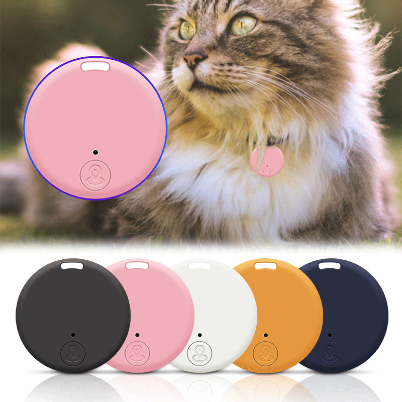 Hot Sale Dog GPS Bluetooth 5.0 Tracker Anti-Lost Device Round Anti-Lost Device Pet Kids Bag Wallet Tracking Smart Finder Locator