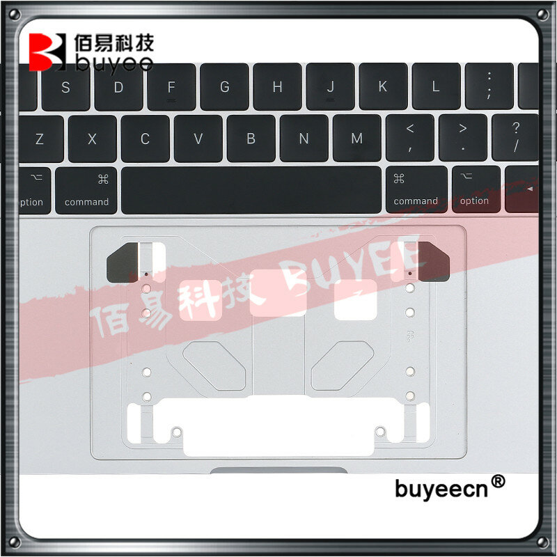 Asli A1706 Topcase untuk Macbook Retina Pro 13 "A1706 PalmRest Topcase US Keyboard Backlight Abu-abu Perak