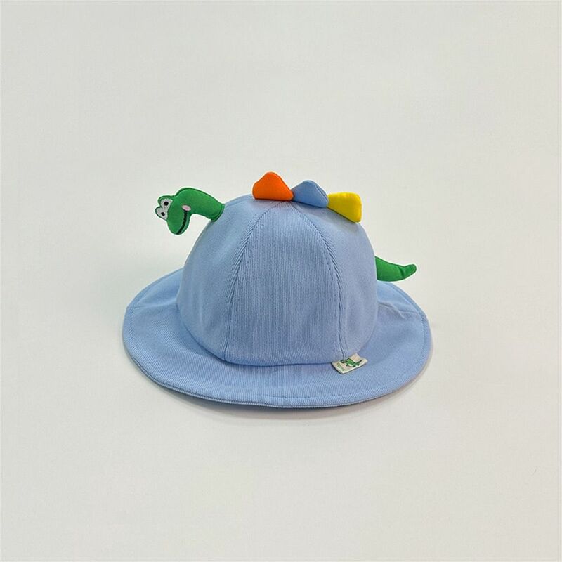 Cute Cartoon Baby Bucket Caps Boys Girls Breathable Sun Cap Infant Fisherman Hat Summer Toddler Panama Hat